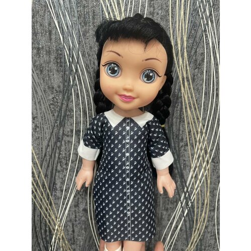 Кукла Уэнсдей Аддамс 35 см, Wednesday куклы шарнирные уэнсдей