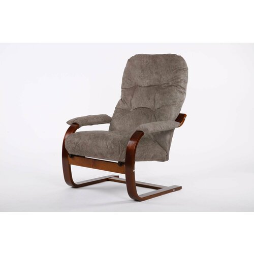 Кресло Онега-2 арт. GT3397-МТ002 (2 уп. каркас вишня 1 уп, сиденье капучино 1 уп.)