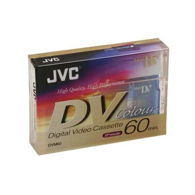 Цифровая видео кассета mini DV JVC DVM60 DVColor M-DV60YEDE.