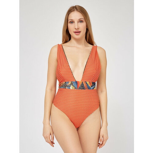 фото Купальник benedetta danieli, размер 38, оранжевый