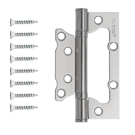 фото Петля накладная Avers 100*63*2-B2-CR ( 2шт )