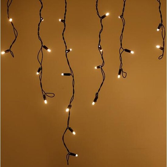 Светодиодная гирлянда Ardecoled ARLIGHT ARD-EDGE-PRO-4000x600-BLACK-128LED-FLASH WARM