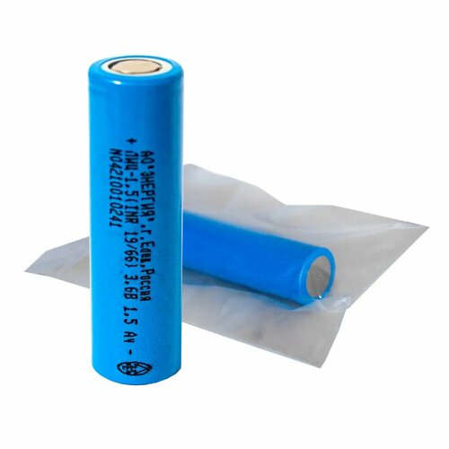 Аккумулятор АО Энергия Li-ion (1500 мА/ч 3.6В INR 18650) 2шт