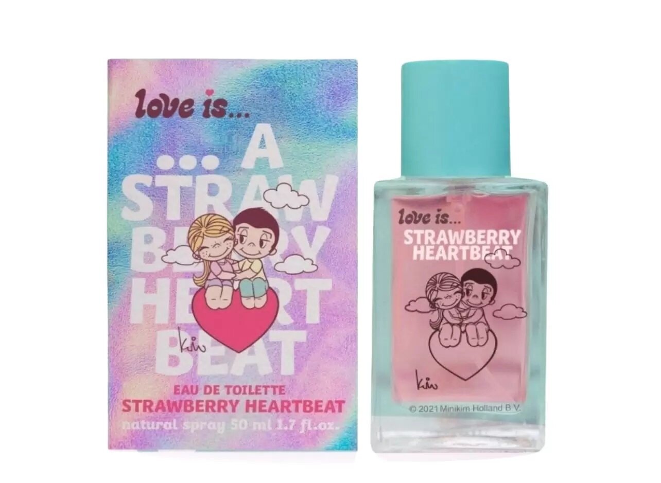 Ponti Parfum woman Love Is. strawberry Heartbeat Туалетная вода 50 мл.