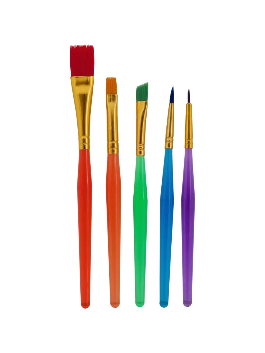 Набор кистей для рисования, 5 шт.