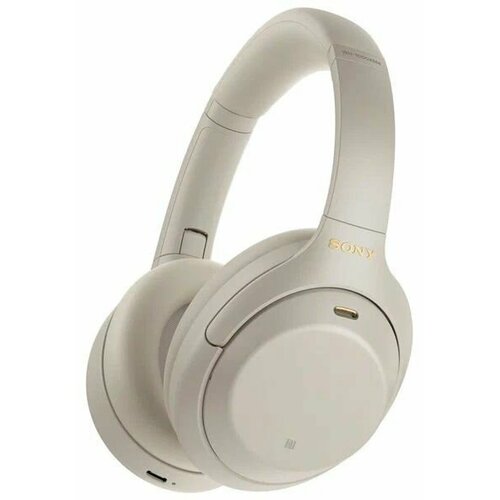 Наушники Sony WH-1000XM4 WH беспроводные 24 ч работы серебристые 24086₽