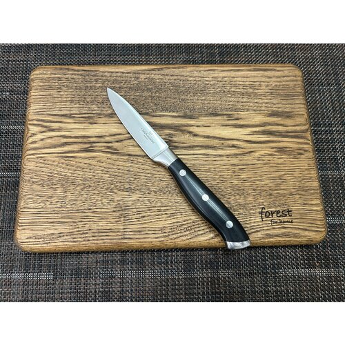 Разделочная доска деревянная из дуба стильная 28х18х2 см, Forest for home, экологичная