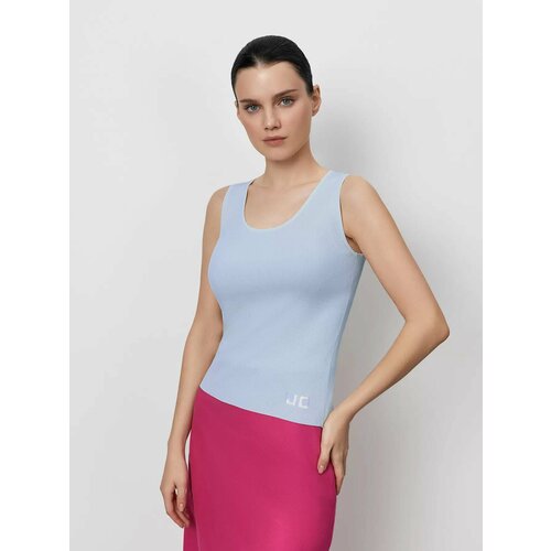 фото Топ just clothes, 1 шт., размер 44, сиреневый