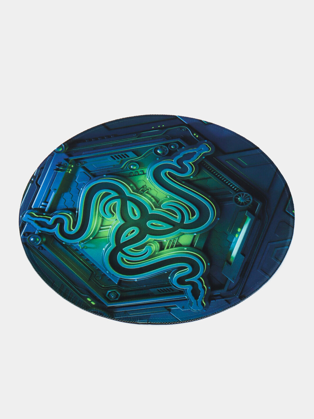 Коврик для мышки Razer G7, круглый, 25 см, Тёмно-зелёный