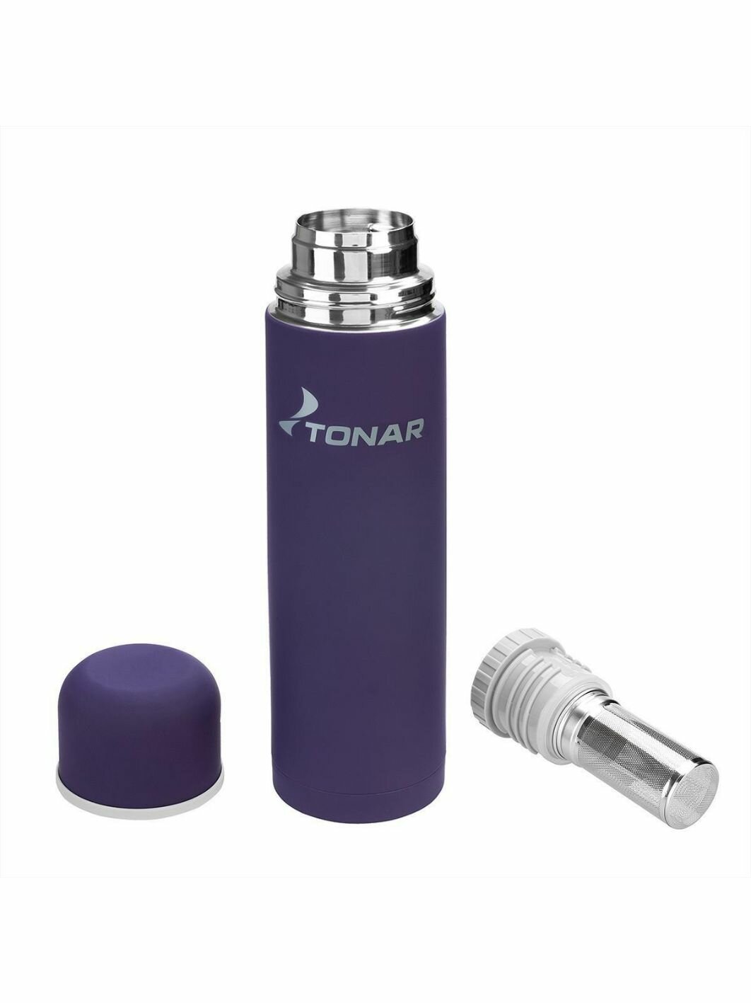 Термос TONAR (Тонар) HS. TM-033-V, 1000 мл, с ситечком — фото 1