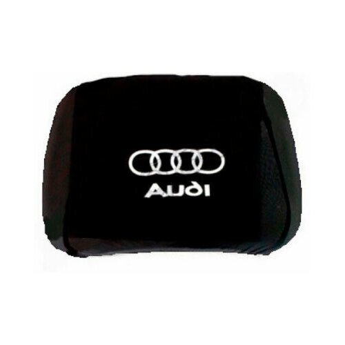 Чехлы для подголовников Audi, чёрные