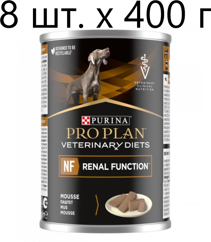     Purina Pro Plan Veterinary Diets NF RENAL FUNCTION,   , 8 .  400 