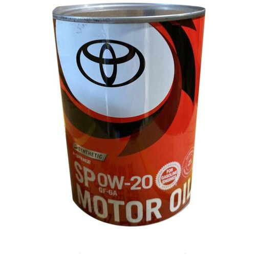 Оригинальное моторное масло TOYOTA MOTOR OIL SP 0W-20 1L