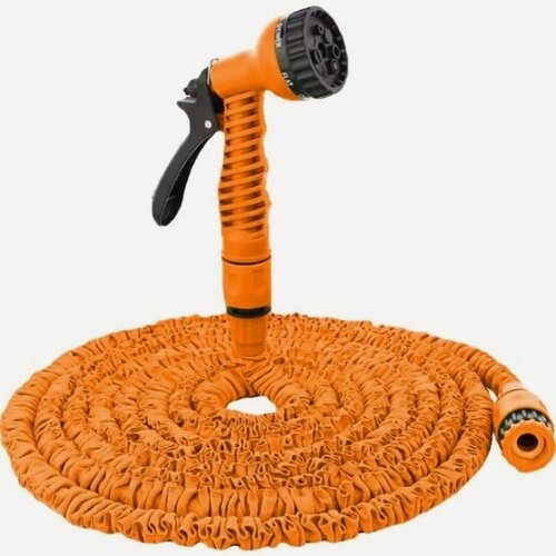 Изображение товара Набор для полива Вихрь с растягивающимся шлангом 50м, 73/7/2/31