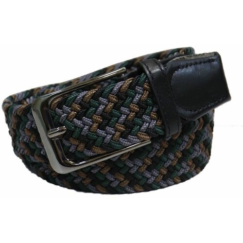 фото Ремень fostenborn, размер m, черный, серый