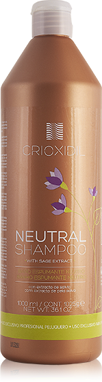 Crioxidil Травяной шампунь 1000 мл - Neutral shampoo with sage extract