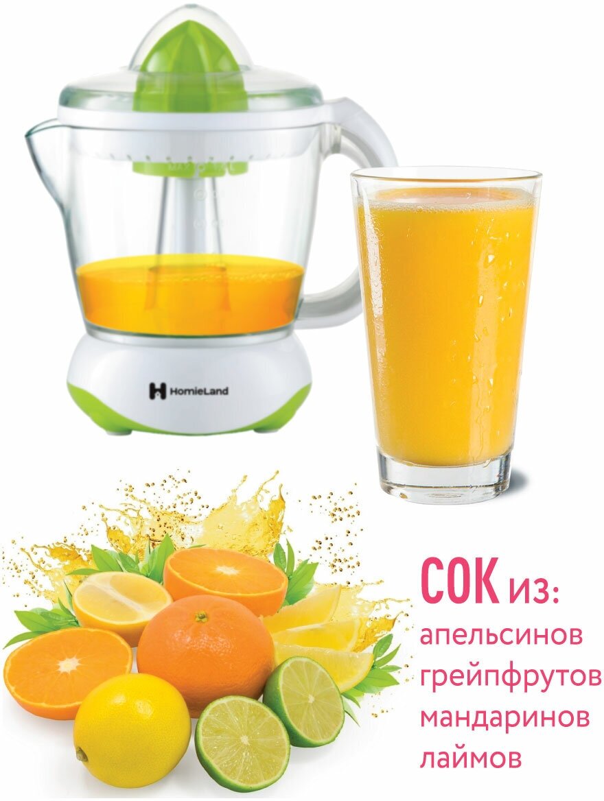 Соковыжималка электрическая HomieLand HL-1000G