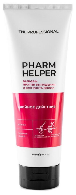 TNL, Pharm Helper - бальзам против выпадения волос с аргинином и молочной кислотой, 250 мл