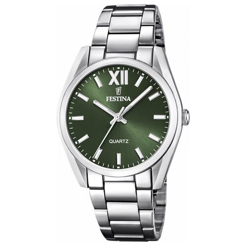 фото Наручные часы festina наручные часы festina alegria 20622, зеленый, серебряный