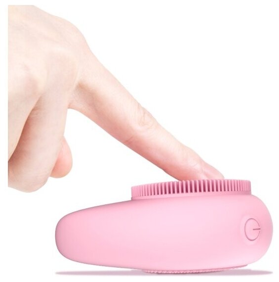 Массажер для чистки лица FitTop L-Clear, розовый - фотография № 15