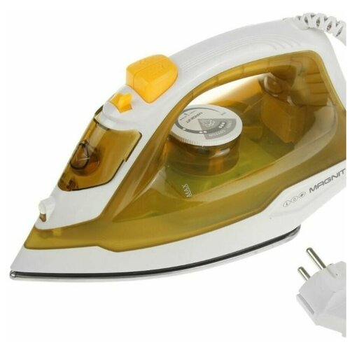 Утюг Magnit RMI-1950 2000 Вт желтыйбел 126100₽