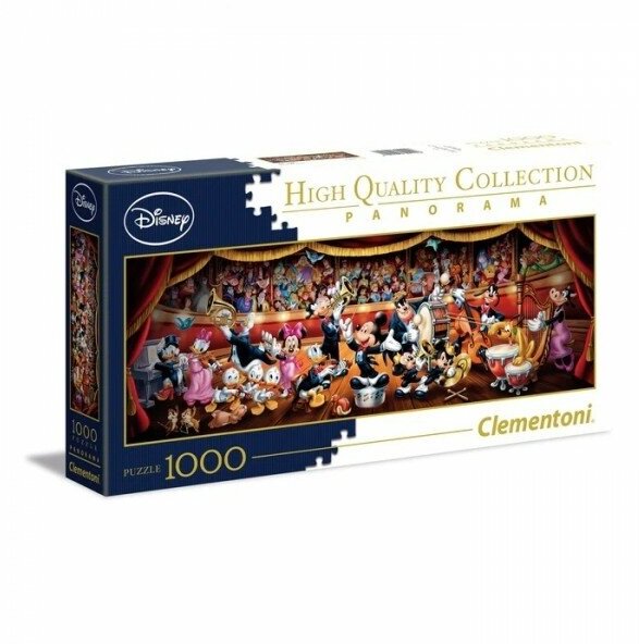 Пазл Clementoni 1000 Панорама. Оркестр Disney, арт.39445