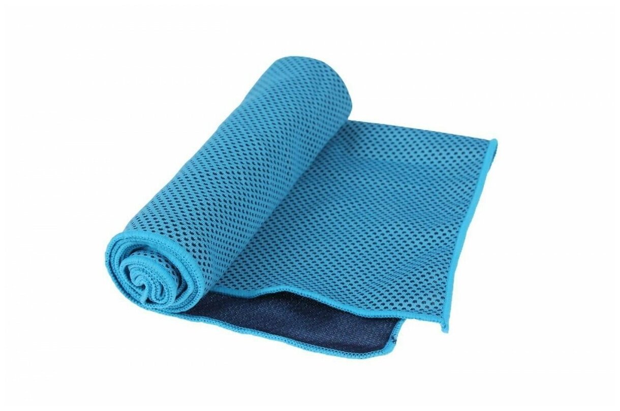 Полотенце для спорта и отдыха Bradex охлаждающее в бутылке SF 0417 синий