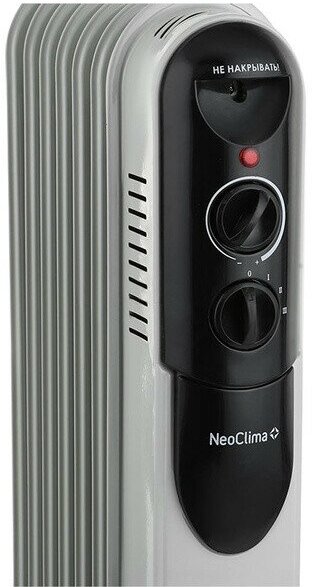 Масляный радиатор Neoclima NC 9307, 7 секций