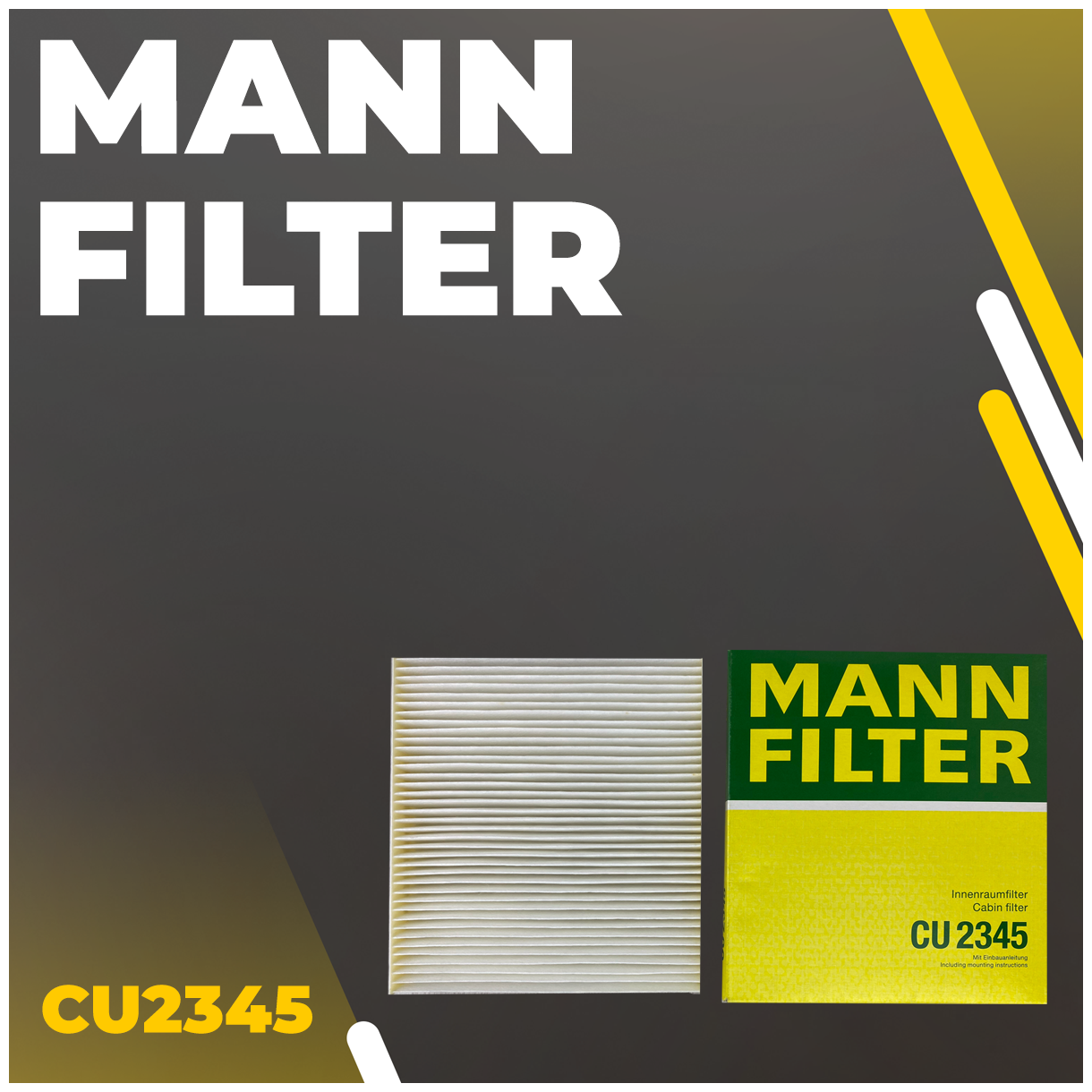 Салонный фильтр Mann-Filter - фото №2