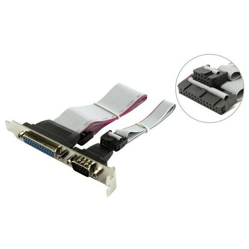 Кабель или переходник Espada ECOMpLTP-BRCT40 контроллер lpt rs232 orient xwt pe1s1pv2 pci express на lpt 25f com 9m чипсет winchiphead ch382