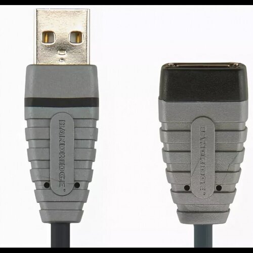 Удлинитель USB 2.0 AM-AF Bandridge BCL4305 4.5 метра кабель соединительный usb m miniusb m bandridge bcl4402 2 0 метра