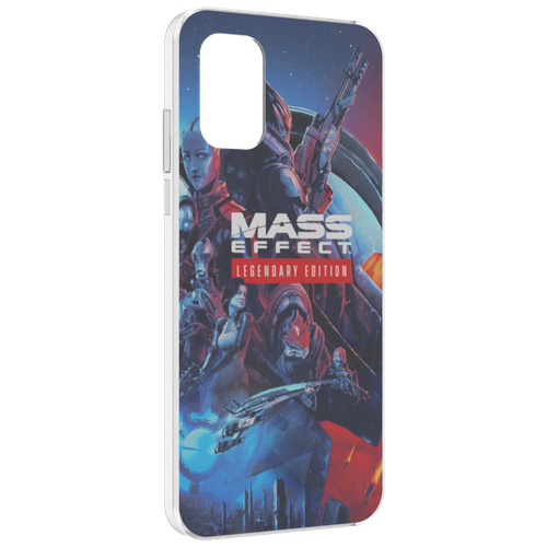 Чехол MyPads Mass Effect Legendary Edition для Nokia G21 задняя-панель-накладка-бампер чехол mypads mass effect legendary edition для tecno pova 4 задняя панель накладка бампер