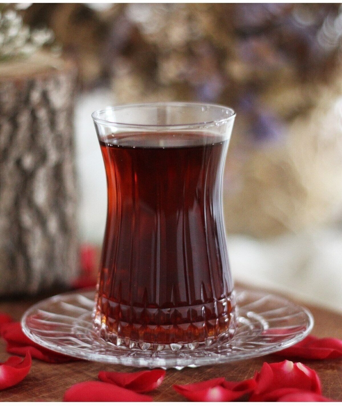 Набор 6-ти стаканчиков для чая с блюдцем Elysia Pasabahce, 170 мл