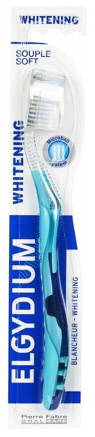 Щетка ELGYDIUM (Эльгидиум) зубная Whitening Medium TRISA - фото №5