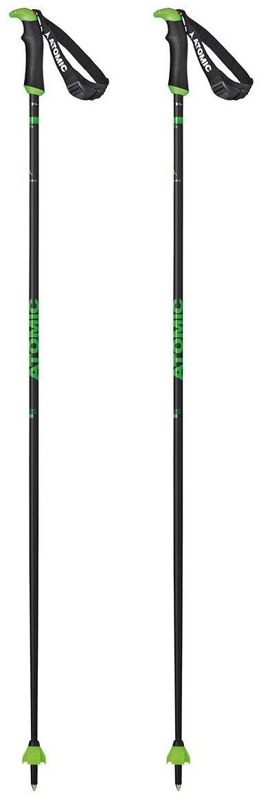 Горнолыжные палки Atomic Redster X Carbon SQS Grey/Green (120)
