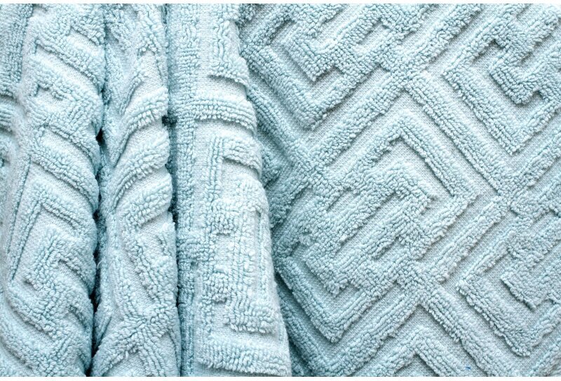 Полотенце Спарта махровое 70х130 бледно-голуб - фотография № 3