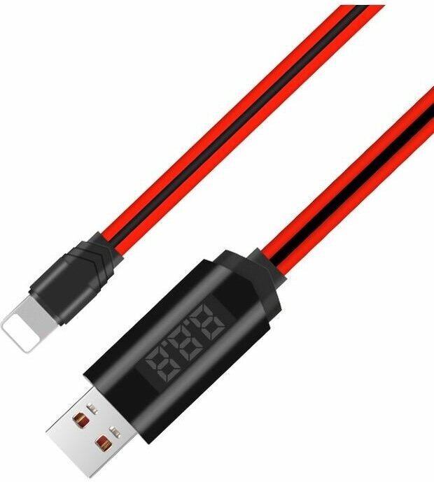 Кабель HOCO U29 USB - Lightning красный