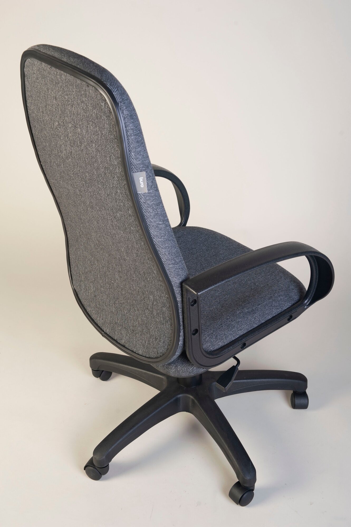 Кресло компьютерное офисное стул на колесиках для руководителя Hesby Chair 7 черное - фотография № 16
