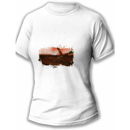 фото Футболка размер m, белый будь на стиле