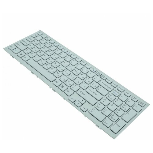 Клавиатура для ноутбука Sony VPC-EE, белый клавиатура для sony vaio vpc ee vpcee v116646b 148915581 aene7700010 большой enter белая