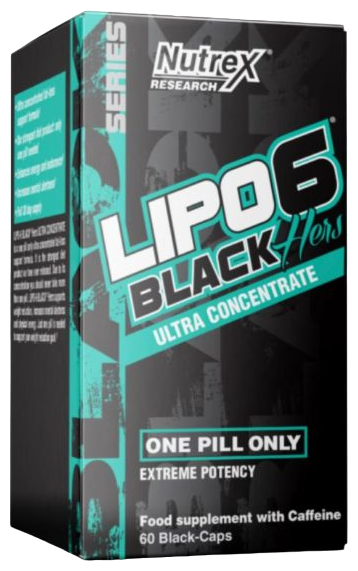 Nutrex Lipo-6 black Hers Extreme Potency Ultra Concentrate, 60 шт., нетральный