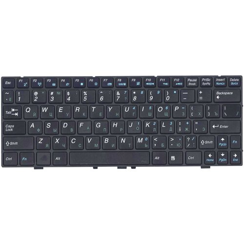 Клавиатура для ноутбука DNS 0127618 0129680 0138569 черная клавиатура для medion e1226 черная