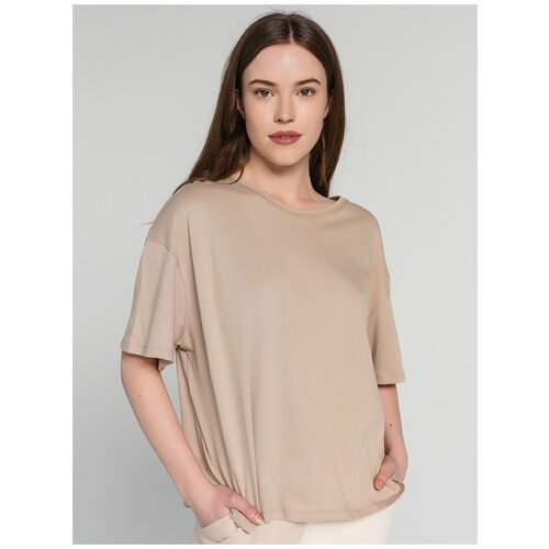 фото Футболка твое 82946 цвет: бежевый s