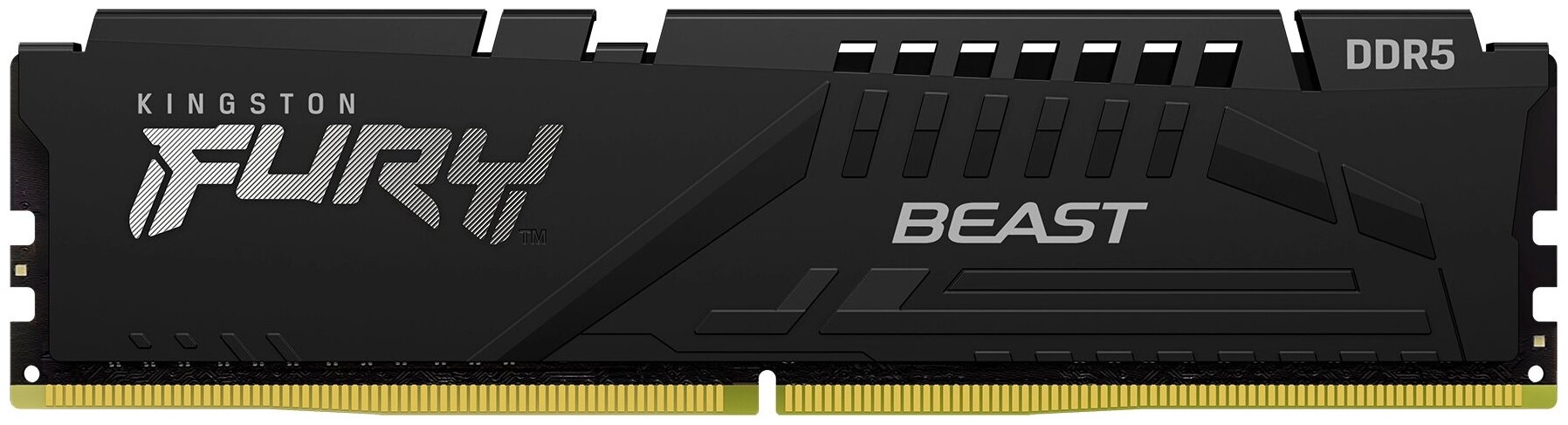 Память оперативная/ Kingston 16GB 5200MHz DDR5 CL40 DIMM FURY Beast Black