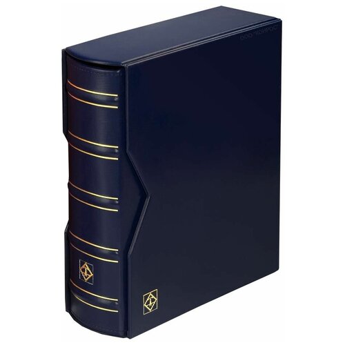 Альбом Classic G для монет и банкнот в футляре, бордовый. Leuchtturm