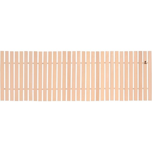 коврик деревянный 500 1 5м ш 120 липа осина Коврик - сидушка /для бани/сауны/деревянная 50х150 см, липовая рейка Банные штучки
