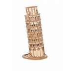 3D деревянный конструктор Robotime Пизанская башня - изображение