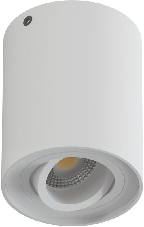 Накладной светильник под сменную лампу, спот поворотный Ledron HDL5600 White