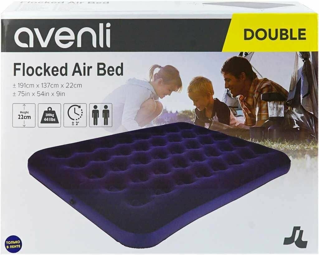 фото Матрас надувной AVENLI двухместный 191х137х22см, Арт. 20256