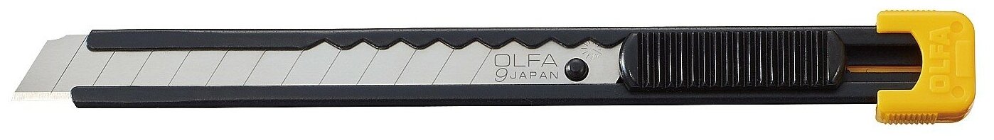 Нож с выдвижным лезвием 9 мм, OLFA